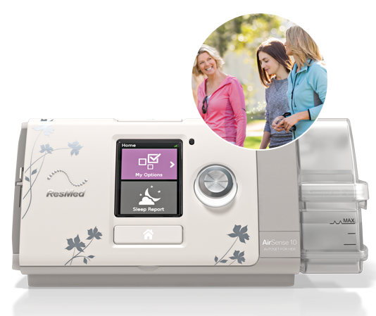 健康アクセサリー RESMED airsense 10 AirSense 10 AutoSet for Her | ResMed